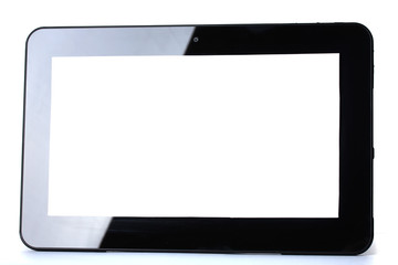 Tablet isolated on white