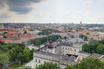 Fototapeta premium vue sur vilnius