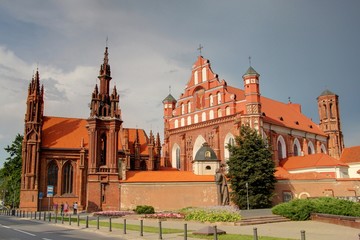 Fototapeta na wymiar Kościół na Litwie