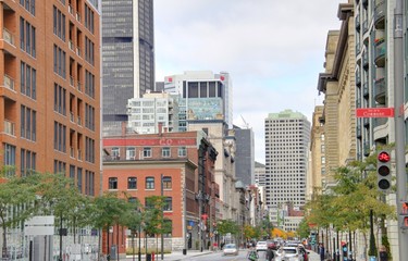 Fototapeta premium rue de montréal