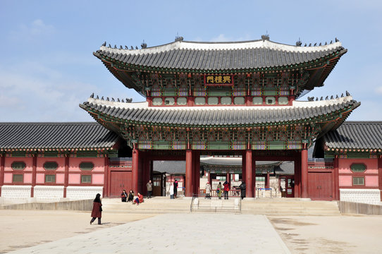Korea - Palast Gyeongbokgung