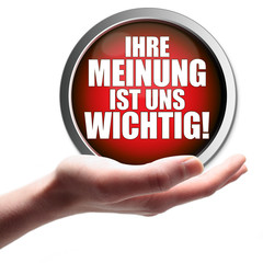Ihre Meinung ist uns wichtig!