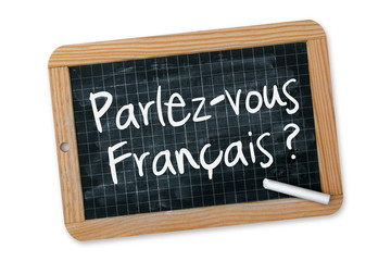 Obraz premium Parlez-vous français ?