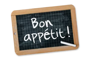 Crédence de cuisine en verre imprimé Buffet, Bar Bon appétit !