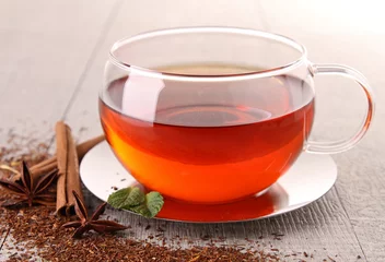 Crédence de cuisine en verre imprimé Theé cup of tea