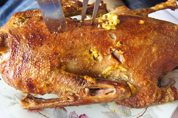 baked goose
