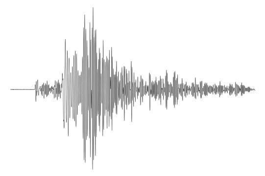 Earthquake - seismogramm