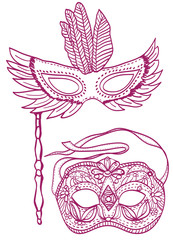 Obraz premium Carnival Masks