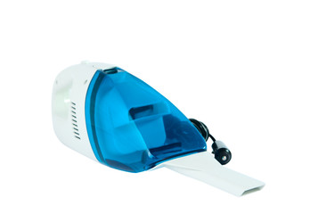 vacuum cleaner for car isolated