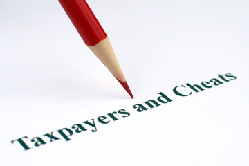 Taxpayers and cheats