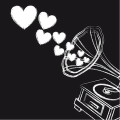 grunge gramophone
