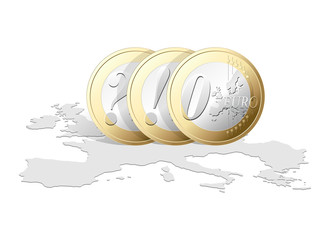 Euro signs 3 - obrazy, fototapety, plakaty