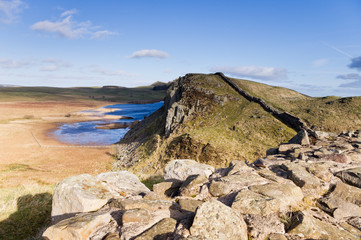 Hadrians Wall and Crag Lough