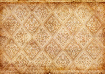 Vintage background with flower ornament