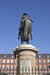 Estatua de Felipe III en Madrid