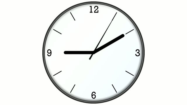Clock quarter numbers