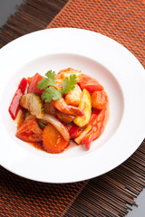 Thai Sweet and Sour Shrimp