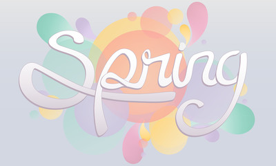 Spring, Colorful Pastel