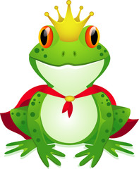 King of frog cartoon