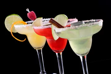 Poster Margaritas  - Most popular cocktails series © evgenyb