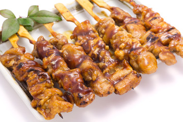 Japanese grilled chicken 'yakitori'