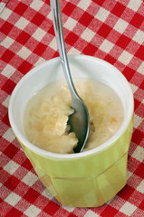 Un petit ramequin de riz au lait