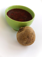 beetroot and beetroot soup
