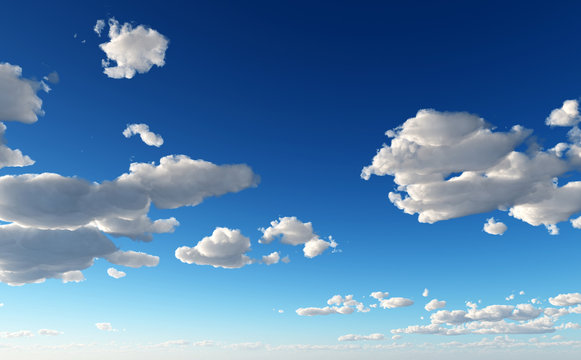 Malerische Wolken - Hintergrund