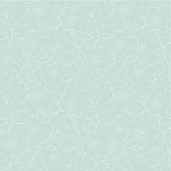 seamless floral   background with butterfly