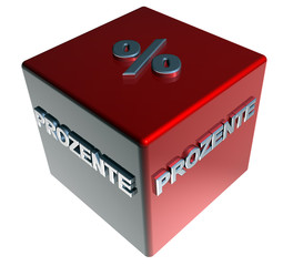 3D ZauberWuerfel - PROZENTE