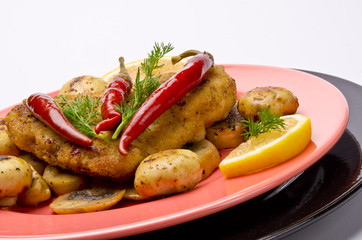 champignon schnitzel