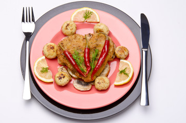 champignon schnitzel