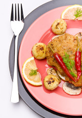 champignon schnitzel