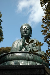 Obraz premium Buddha in the blue sky