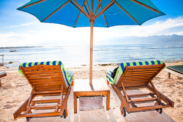 Beautiful sunrise , Trawangan, Indonesia