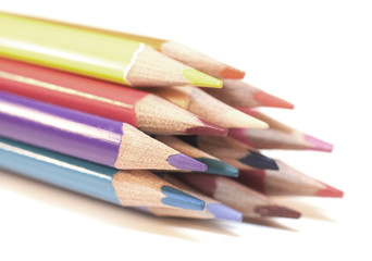 Fototapeta premium crayons de couleurs