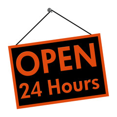 Open all day sign