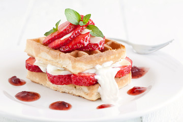 Erdbeerdessert