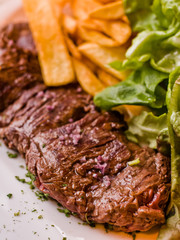 juicy steak