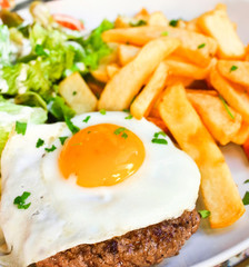 Egg and fries