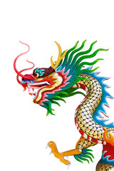 Dragon statue in Chinese style