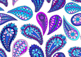 seamless paisley pattern