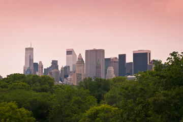 Fototapeta na wymiar new york - skyline