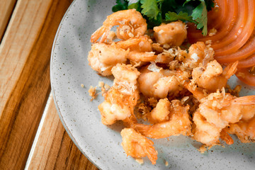 Fried shrimp