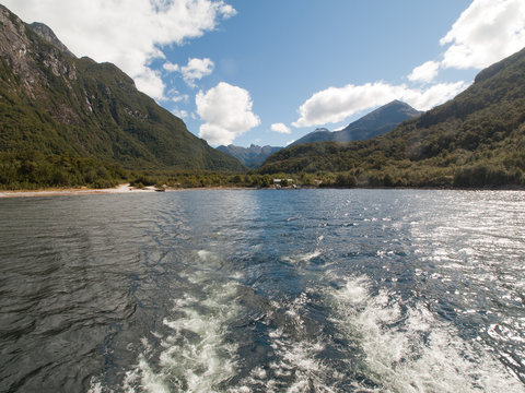 Retour sur le lac Manapouri