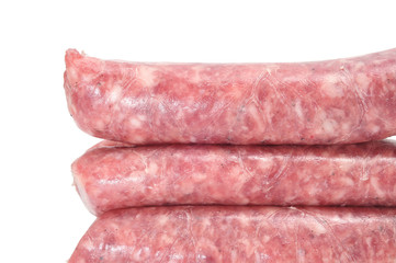 pork meat sausages