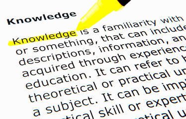 Obraz premium Knowledge