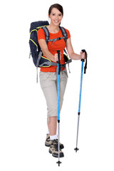 Female hiker