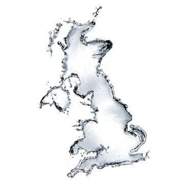recommend clip art: Water splash by concept of United Kingdom