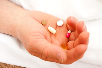 Drugs in hand